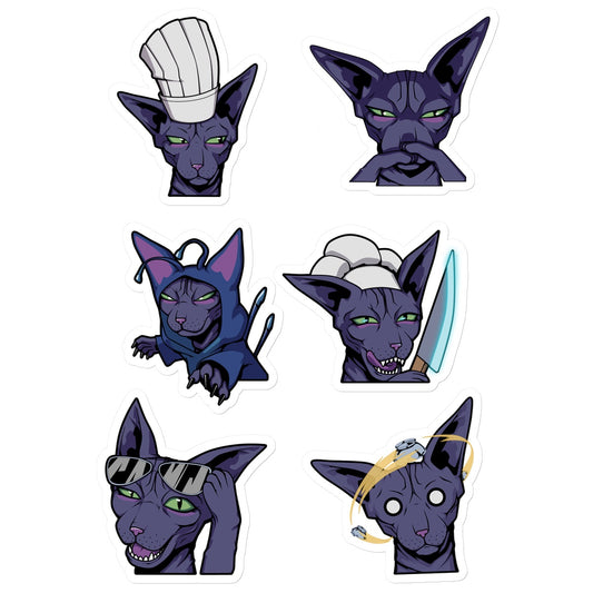 Stream Cats Sticker