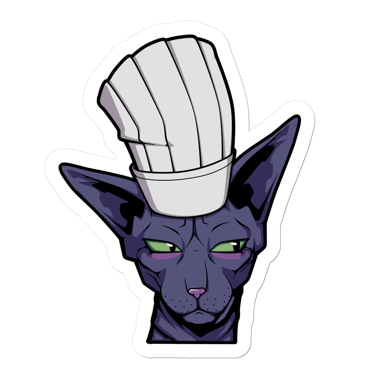 Chef Cat Sticker