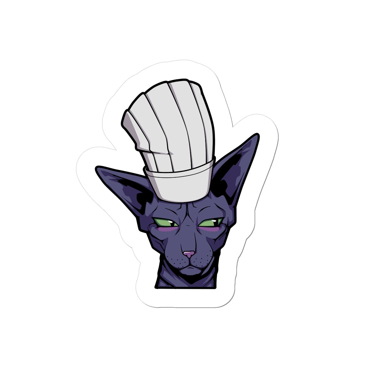 Chef Cat Sticker